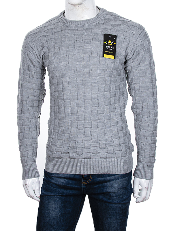 Свитер Abdo (L-2XL) Коло grey (зима)