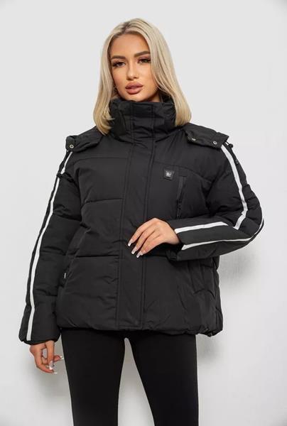 Куртка Seven Group (L-3XL) 866 black (зима)