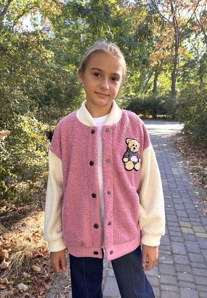 Кофта LiMa kids (128-152) 2548 pink (зима)
