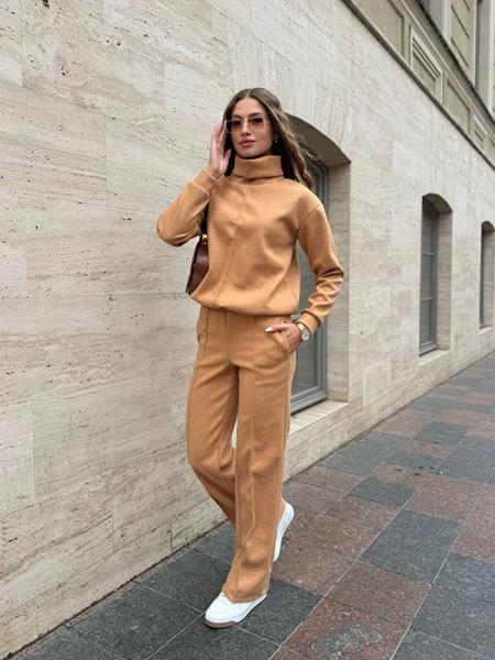 Костюм Modnulya (42-52) 2491 beige (зима)