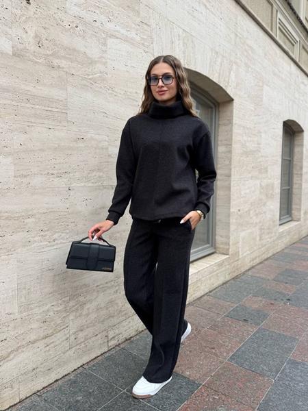 Костюм Modnulya (42-52) 2491 black (зима)