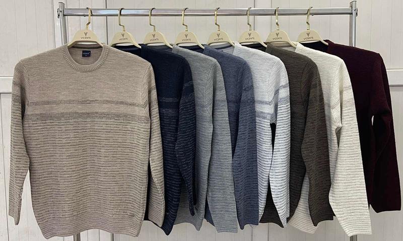 Свитер Sabihina (L-2XL) SB1433 d.beige (зима)