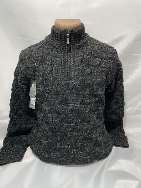 Свитер Sabihina (L-2XL) SB1451 black (зима)