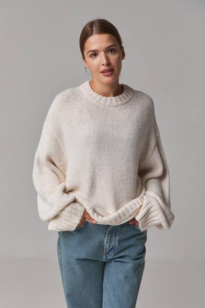 Свитер Lora (one size) LR815 l.beige (зима)