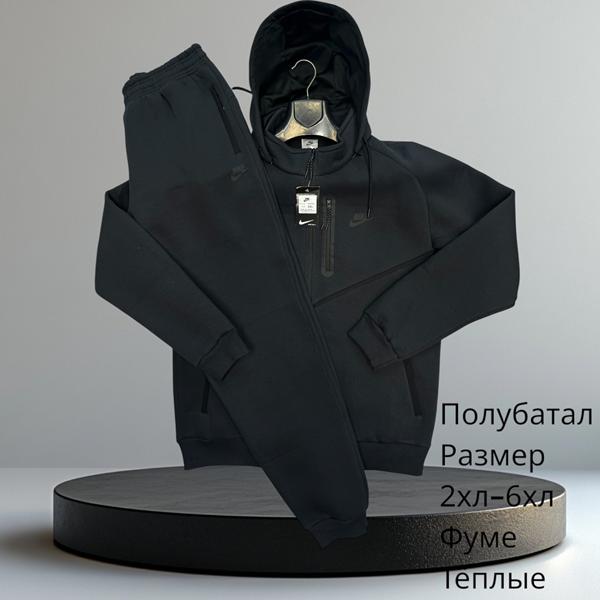 Костюм спорт Hai (2XL-6XL) H778 black (зима)