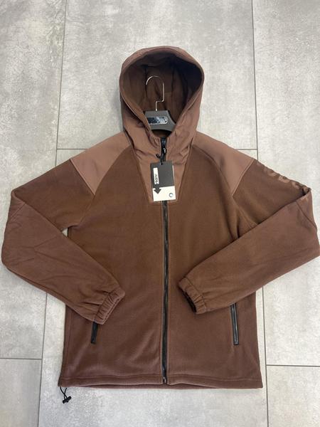 Кофта спорт Hai (M-3XL) H796 brown (зима)