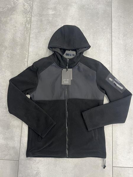 Кофта спорт Hai (M-3XL) H799 black (зима)