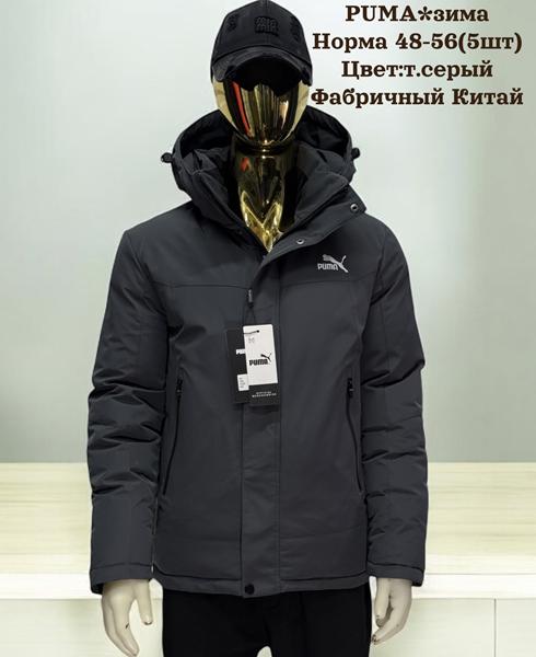 Куртка Hai (48-56) H820 grey (зима)