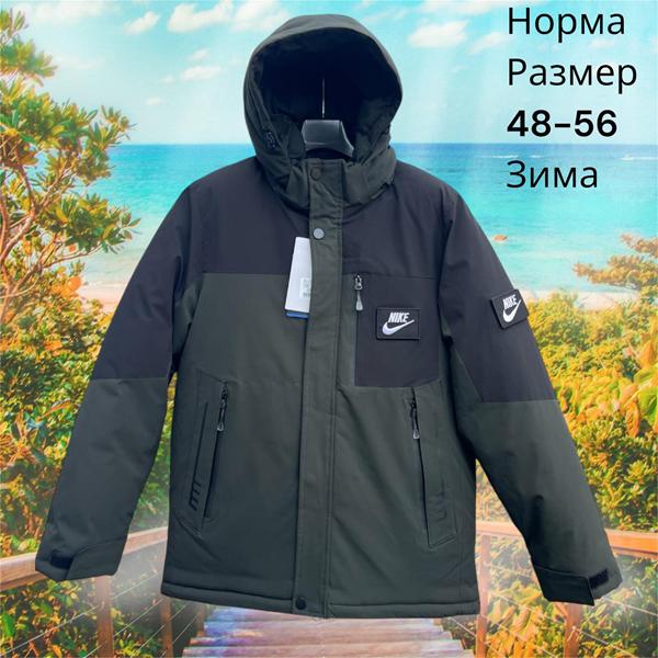 Куртка Hai (48-56) H858 olive (зима)
