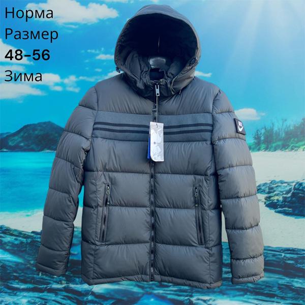 Куртка Hai (48-56) H873 grey (зима)