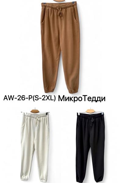 Штаны спорт LiOpt (S-2XL) AW26P black (зима)