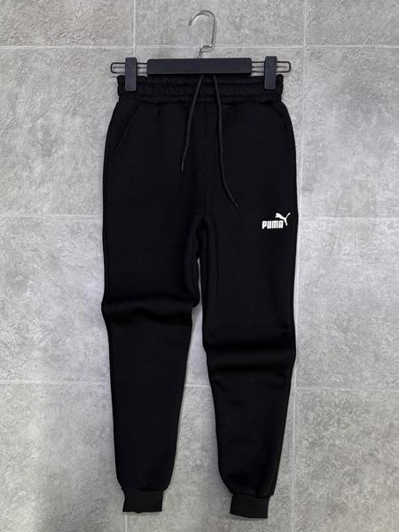 Штаны спорт MMZ (9-13) M649 black (зима)