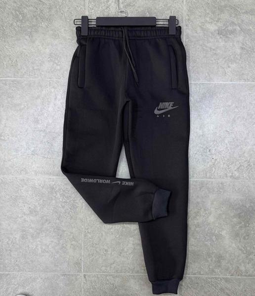 Штаны спорт MMZ (13-17) M654 black (зима)