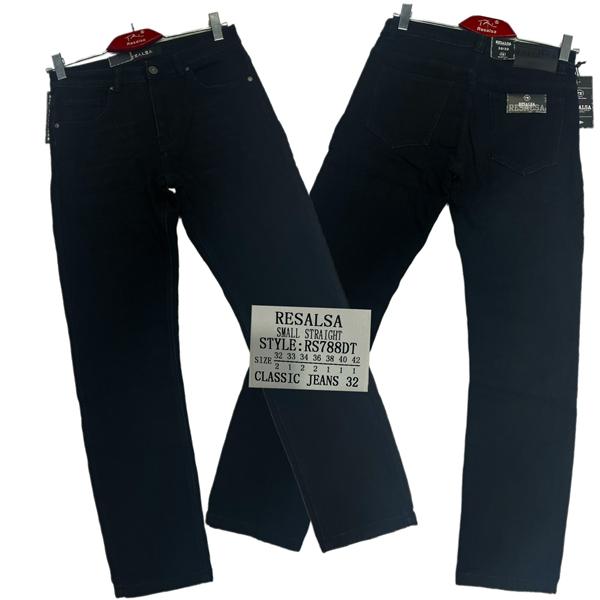 Джинсы Resalsa (32-42) RS788DT black (зима)