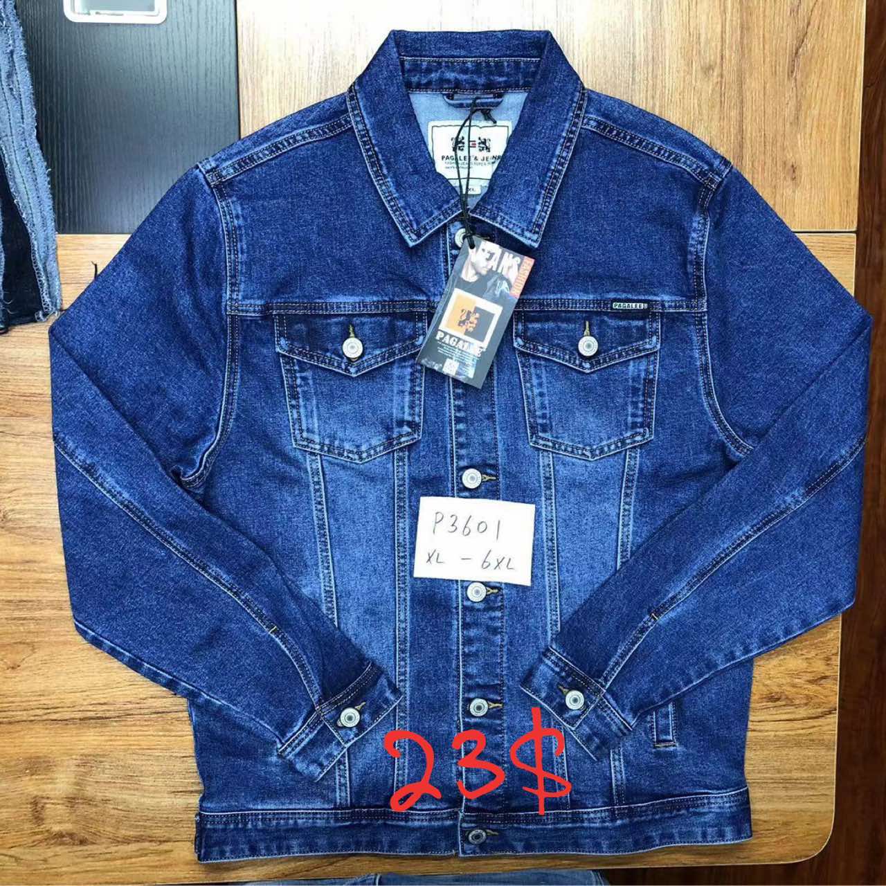 Куртка God Baron (XL-6XL) P3601 blue (деми)