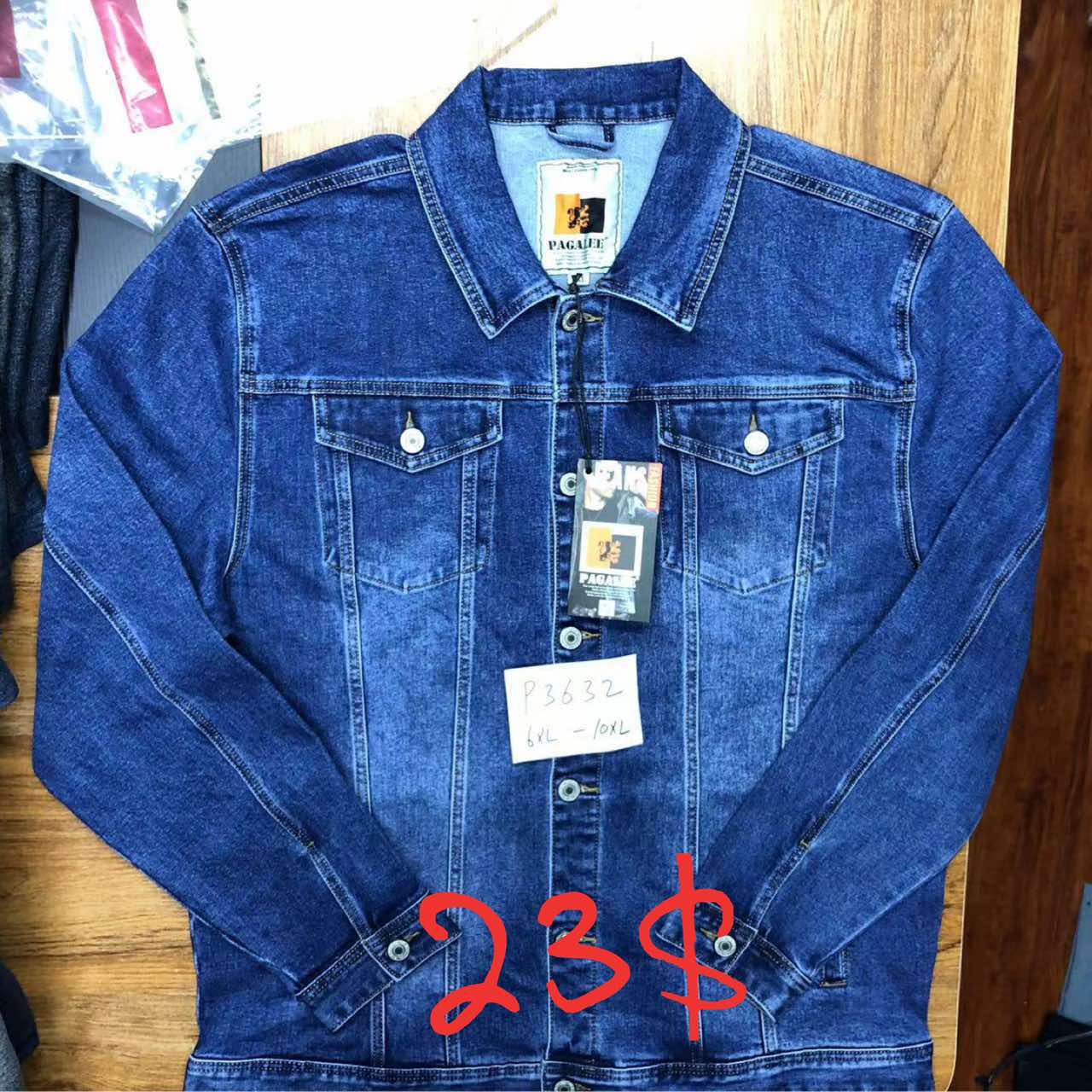 Куртка God Baron (6XL-10XL) P3632 blue (деми)