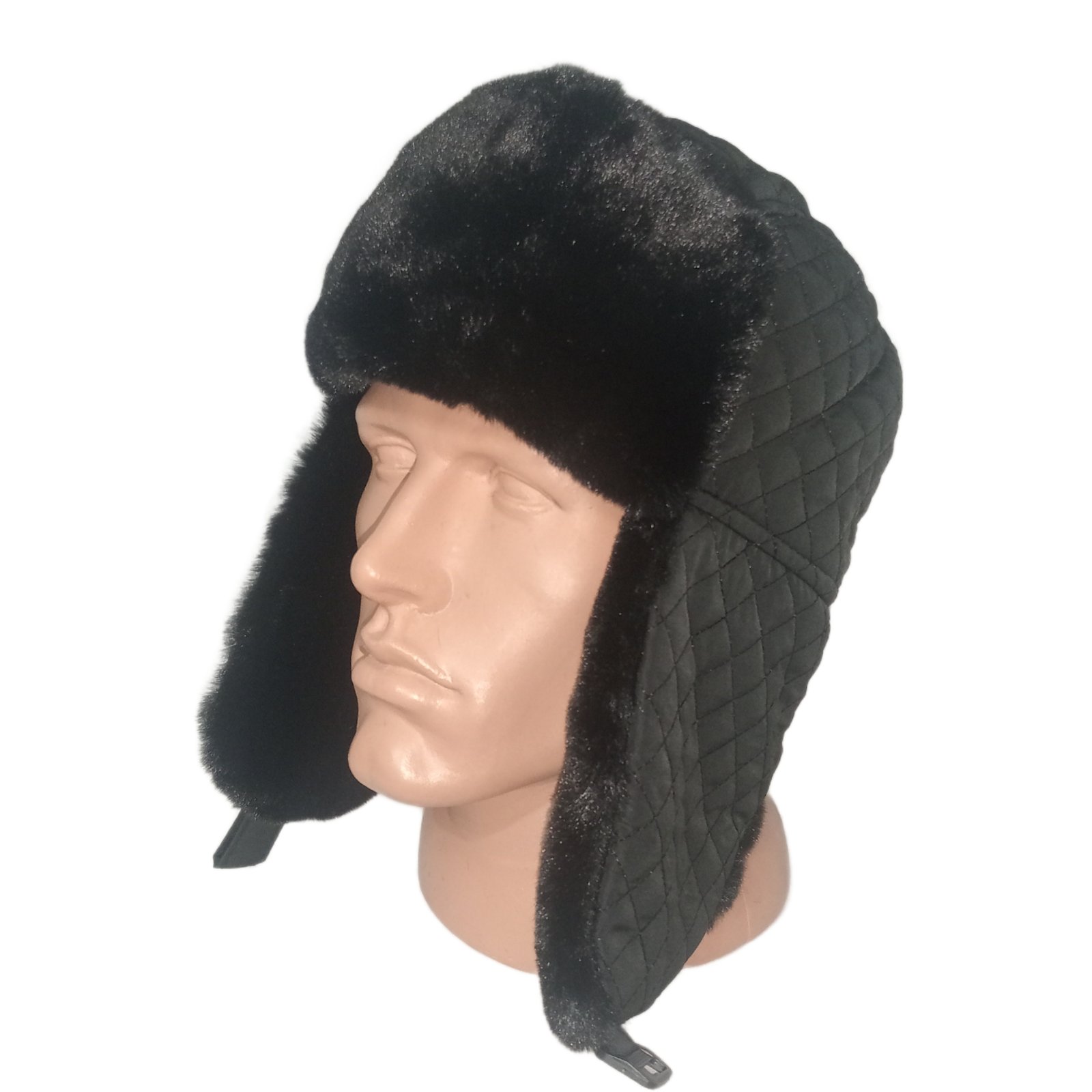 Шапка Mabi (M-XL) 0581 black (зима)