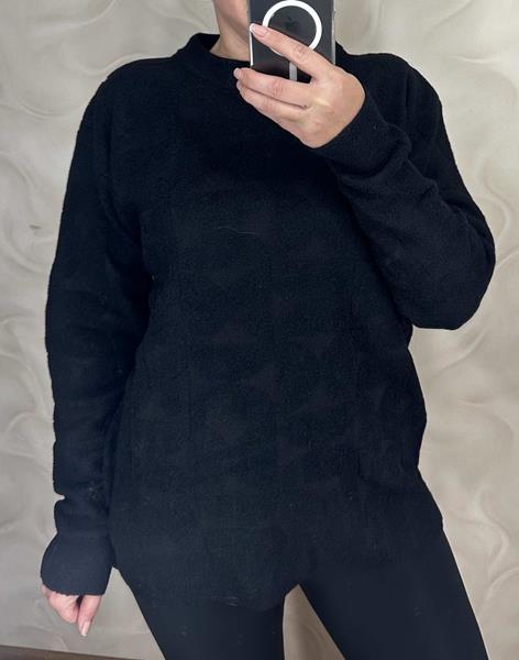 Свитер LeVisha (48-54) 25408 black (зима)