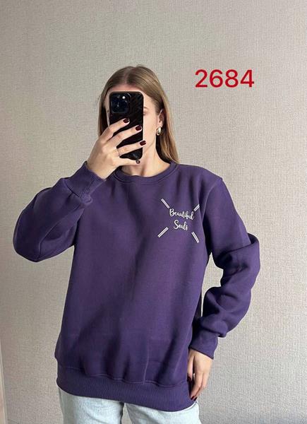 Свитер FSN (46-52) 2684 purple (зима)