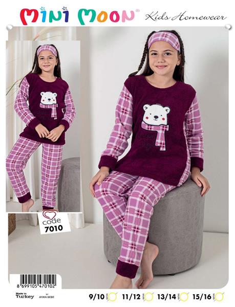 Пижама Disneyopt kids (9-16) 7010 pink (зима)