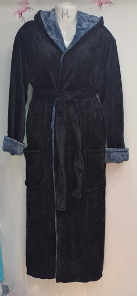 Халат Romeo life (48-54) 2210 black (зима)