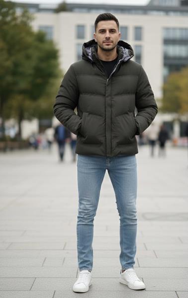 Куртка Annet (XL-5XL) AZ0181 khaki (зима)