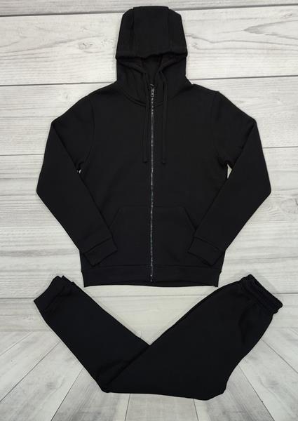 Костюм спорт Annet (48-56) YT8346 black (зима)