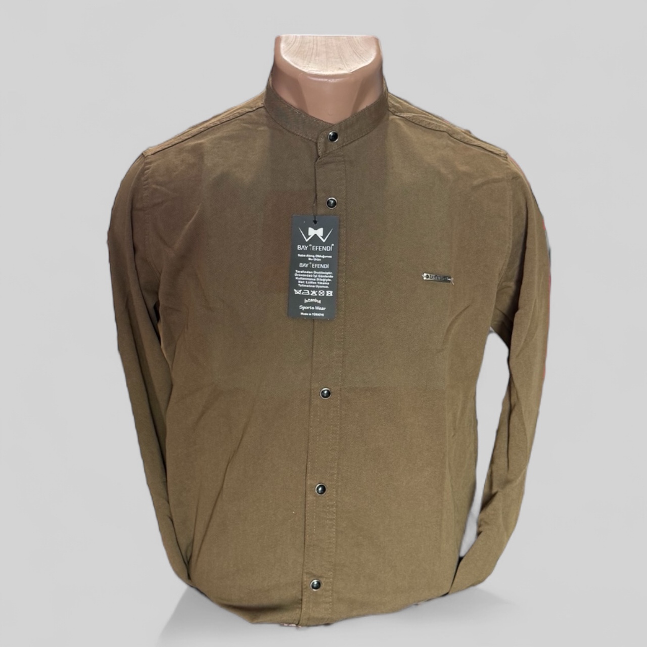 Рубашка Mary Poppins (S-2XL) 6775 brown (зима)