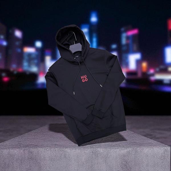 Худи Newe Esto (S-2XL) NE62 black (деми)