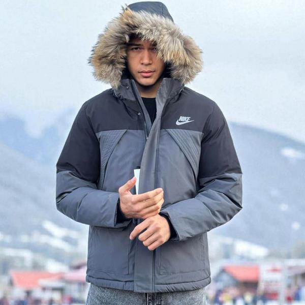 Куртка Newe Esto (L-4XL) NE76 grey (зима)