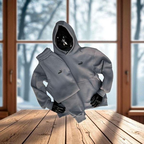 Костюм спорт Newe Esto (M-2XL) NE105 grey (зима)