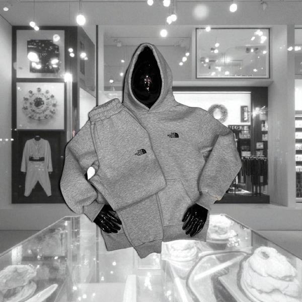 Костюм спорт Newe Esto (M-2XL) NE126 grey (зима)