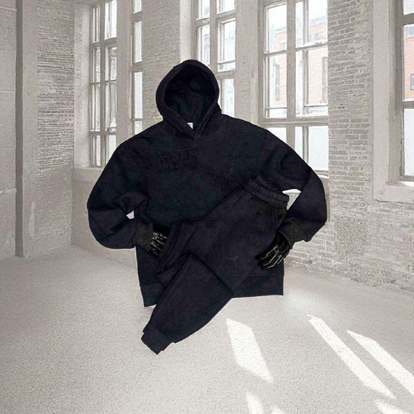 Костюм спорт Newe Esto (M-2XL) NE132 black (зима)