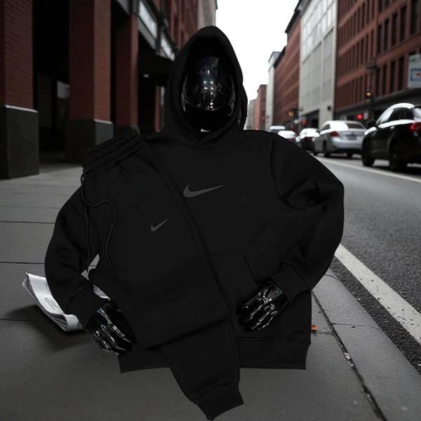 Костюм спорт Newe Esto (M-2XL) NE276 black (зима)