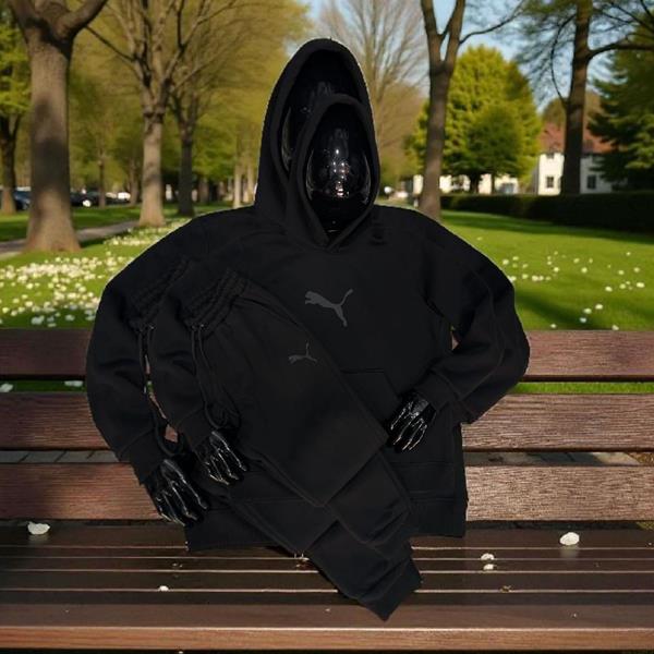 Костюм спорт Newe Esto (M-2XL) NE278 black (зима)