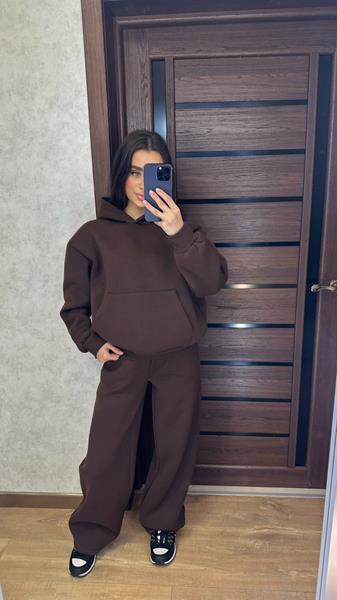 Костюм спорт Valentina (42-48) 048 brown (зима)