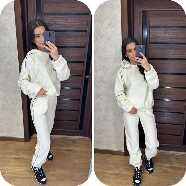 Костюм спорт Valentina (42-48) 092 white (зима)