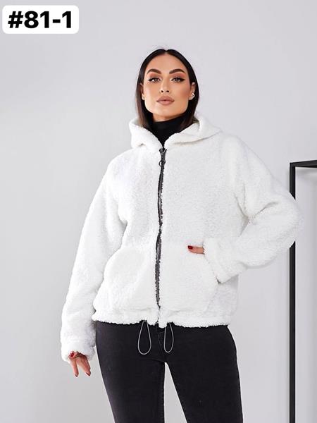 Куртка BAT (42-52) 81-1 white (деми)