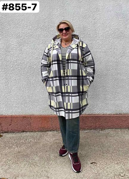 Кардиган BAT (50-60) 855-7 grey (деми)