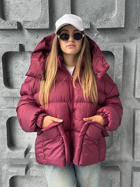 Пуховик Trend (S-M) 2520 wine (зима)