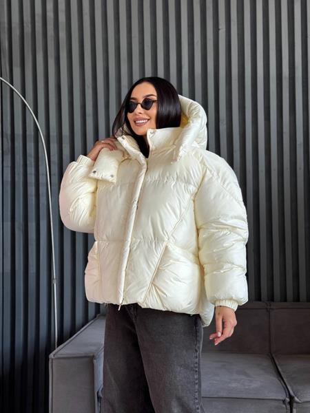 Пуховик Trend (S-M) 2538 l.beige (зима)