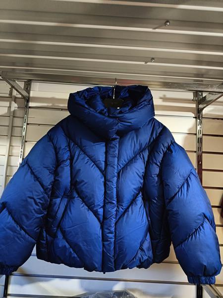 Пуховик Trend (S-M) 2542 blue (зима)