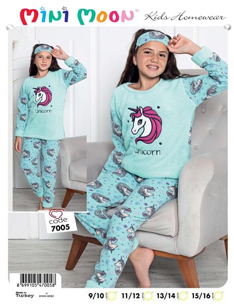 Пижама Meloria (10-16) 7005 l.blue (зима)