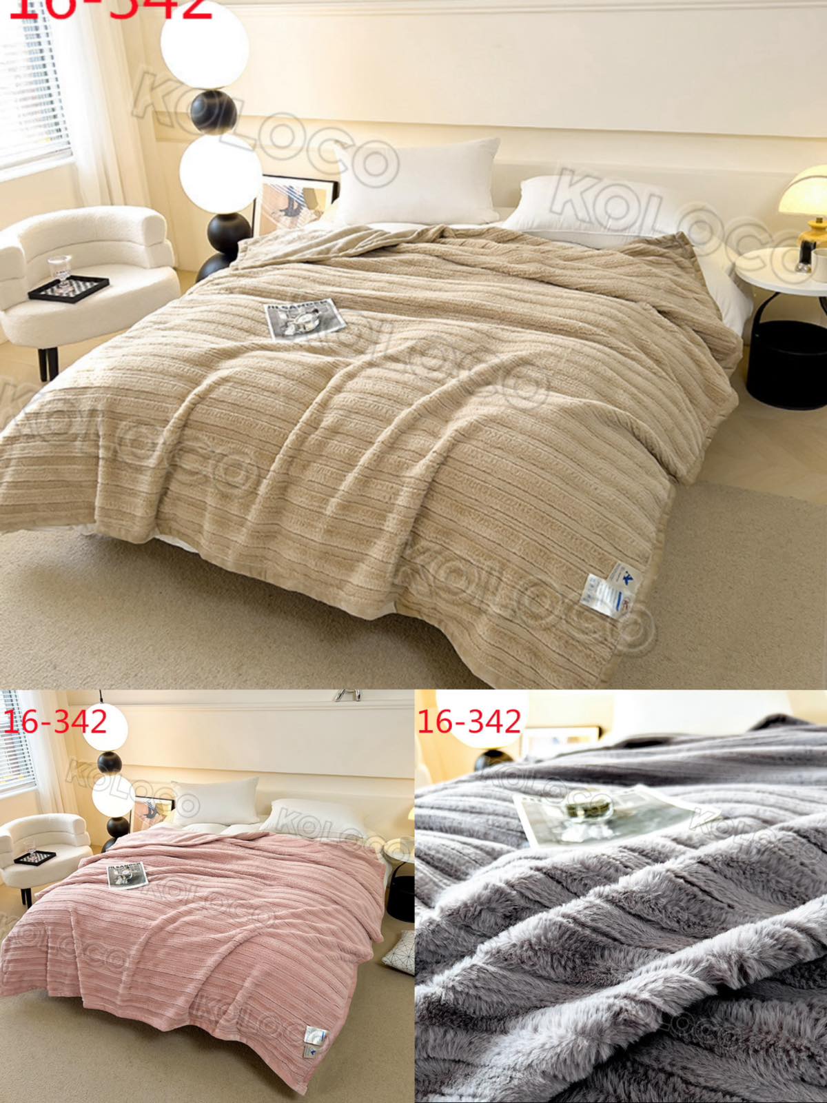 Покрывало Koloco (200*230) 16-342-20 (деми)