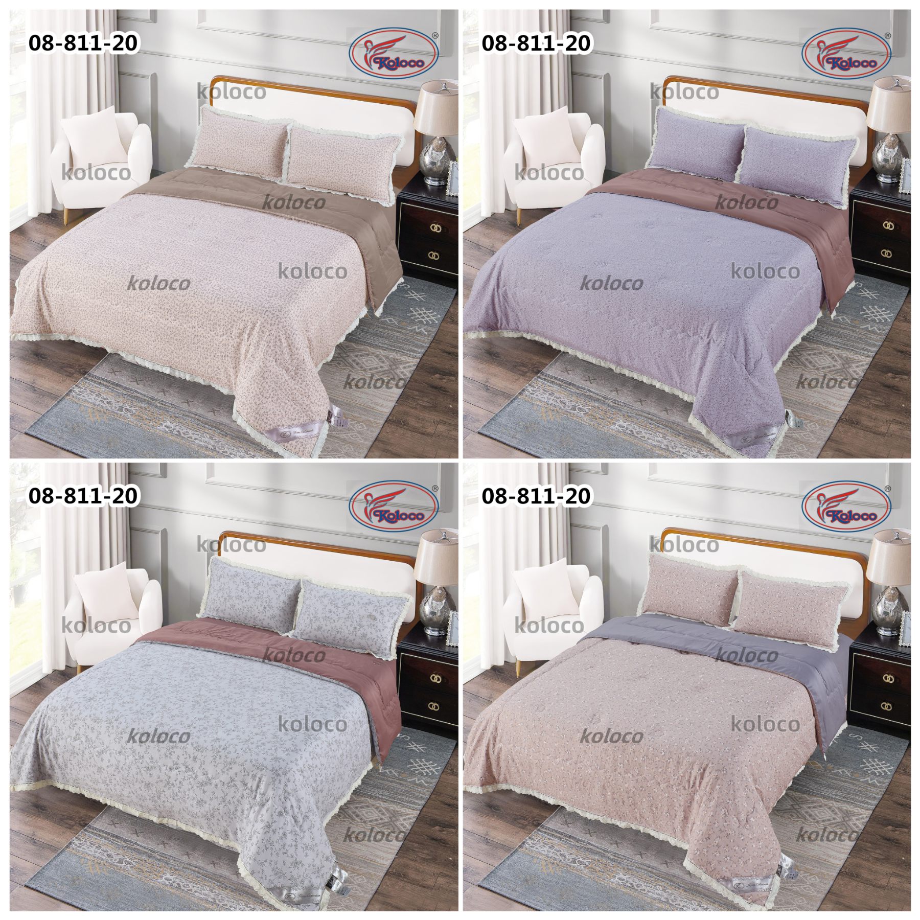 Постельное белье Koloco (200*230) 08-811-20 (деми)