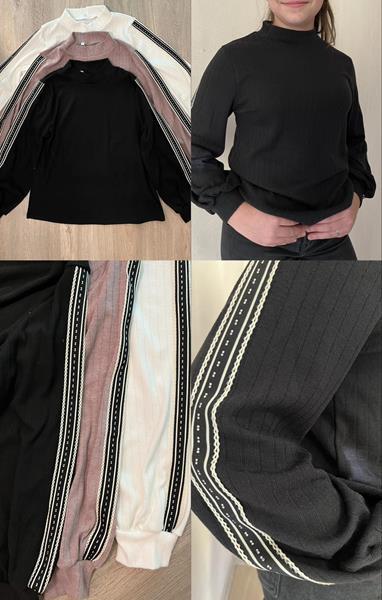 Лонгслив Annet (140-158) EL02 black (деми)