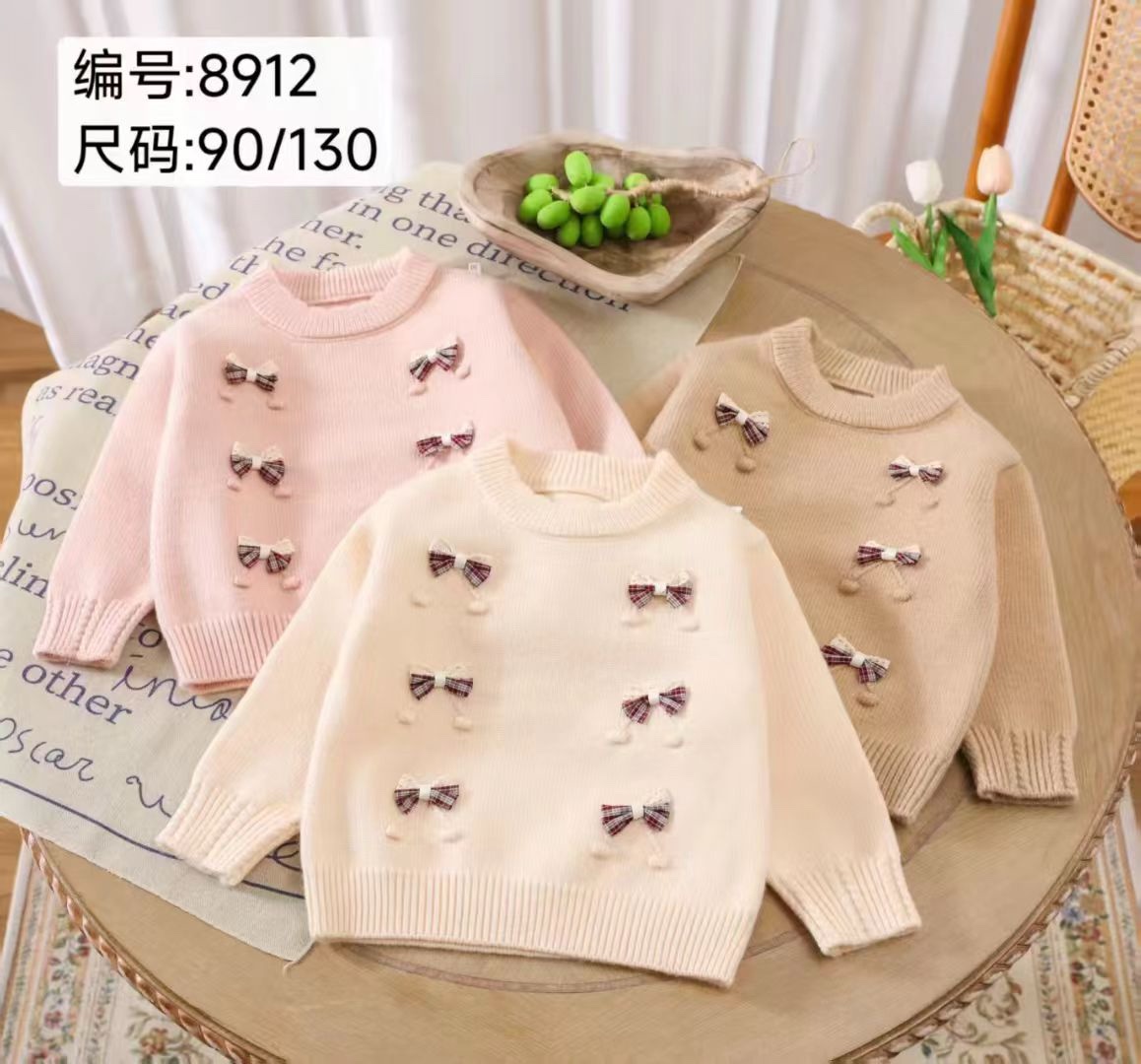 Свитер Meloria (90-130) 8912 pink (зима)