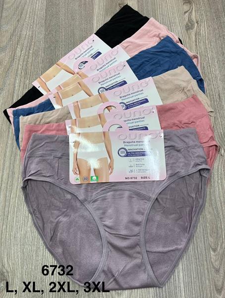 Трусы Comfort (L-3XL) 6732 mix (деми)