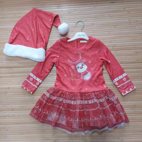 Платье Major (3-6) M720 red (зима)