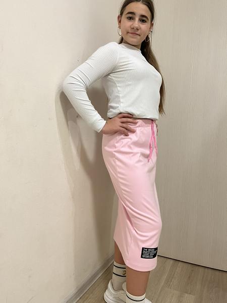 Юбка Moda school (one size) M224 pink (деми)